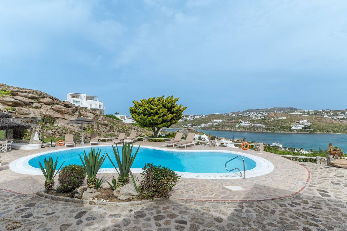 Apartamento entero, Apartamento 'Myconian V' con vistas al mar, Wi-Fi y aire acondicionado in Mykonos
