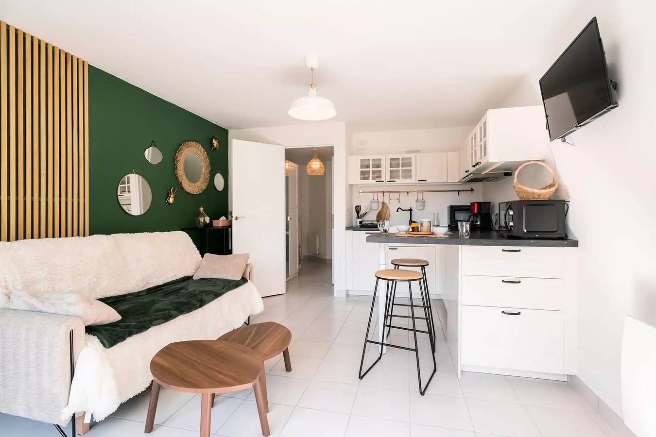 Ganze Wohnung, Carnac - Ferienwohnung 2 Zimmer - 30m2 - Meerblick in Carnac Plage, Carnac