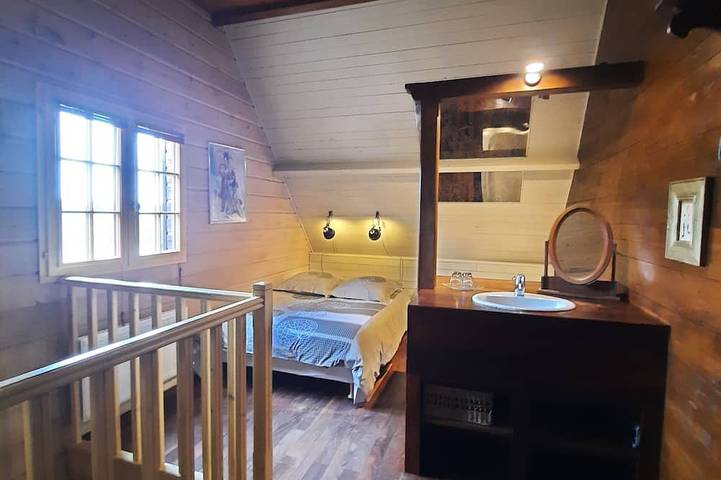 Location de vacances pour 4 personnes, avec terrasse et piscine ainsi que sauna et jardin à Fatouville-Grestain - 3