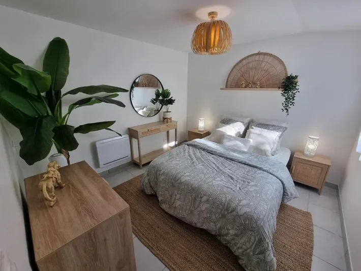 Apartamento de vacaciones para 4 personas, con terraza y jardín - 1