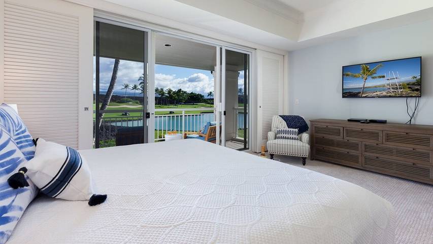 Vacation rental for 5 people, with yard and hot tub as well as pool in Puako