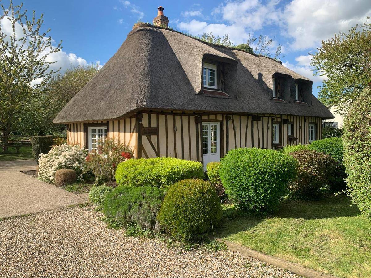 Le Pressoir de Bigard - chaumière normande - 8 personnes in Campigny, Région de Bernay