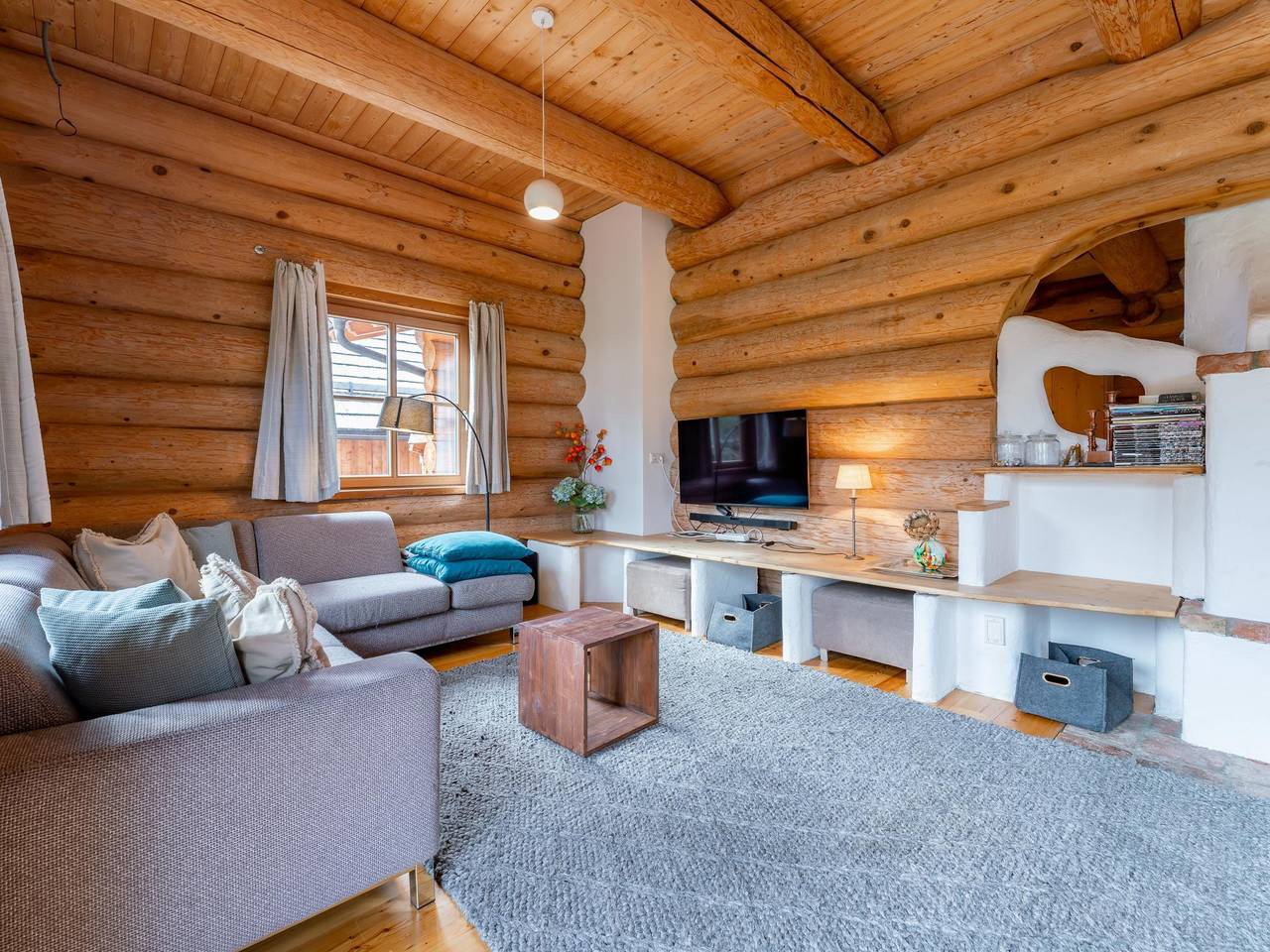 Beautiful wooden log house with sauna and garden in Mauterndorf, Bezirk Tamsweg