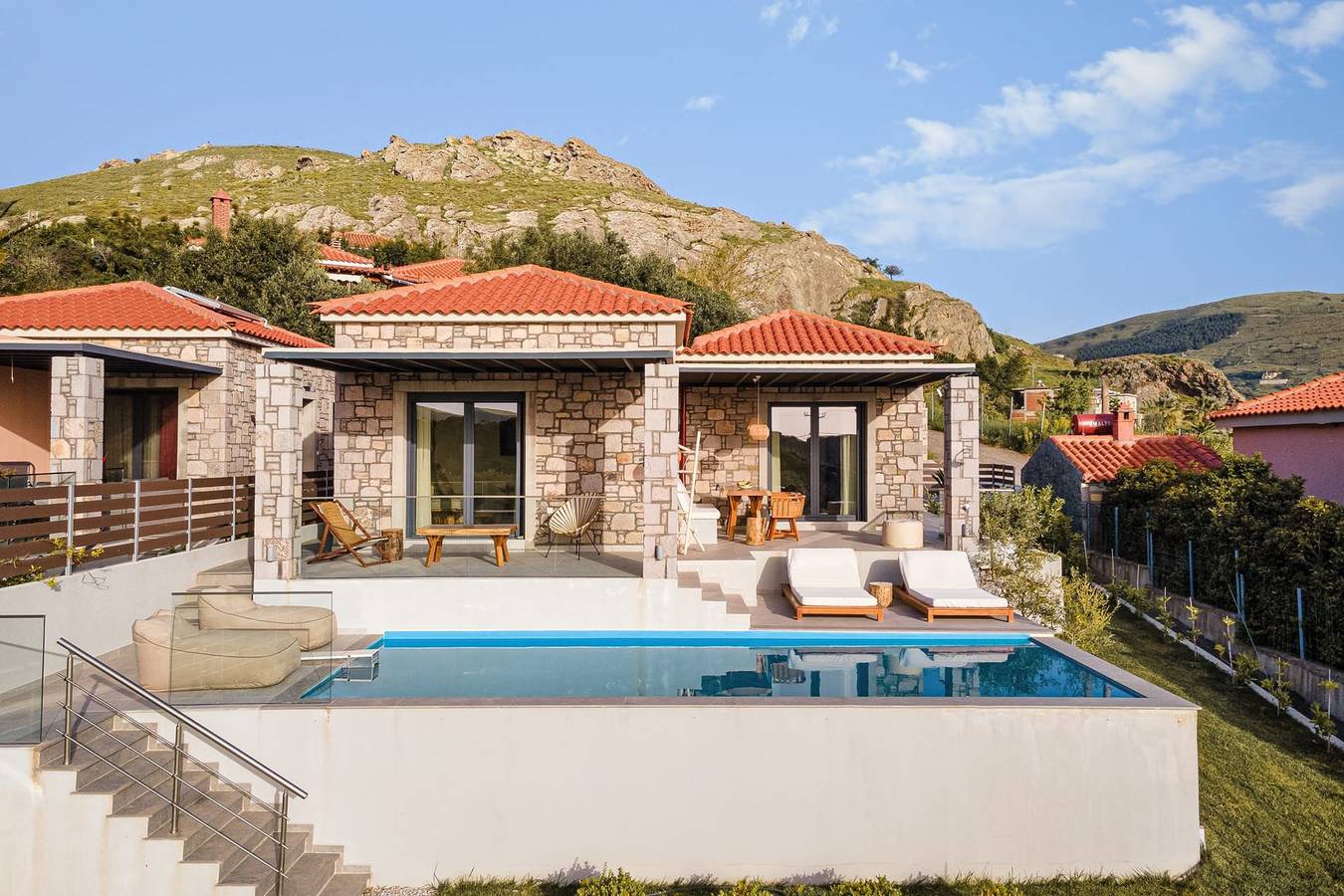 Villa voor 6 personen met uitzicht op zee in Limnos