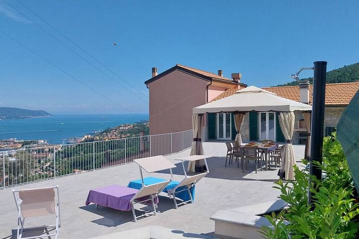 Ferienhaus für 5 Personen, mit Terrasse