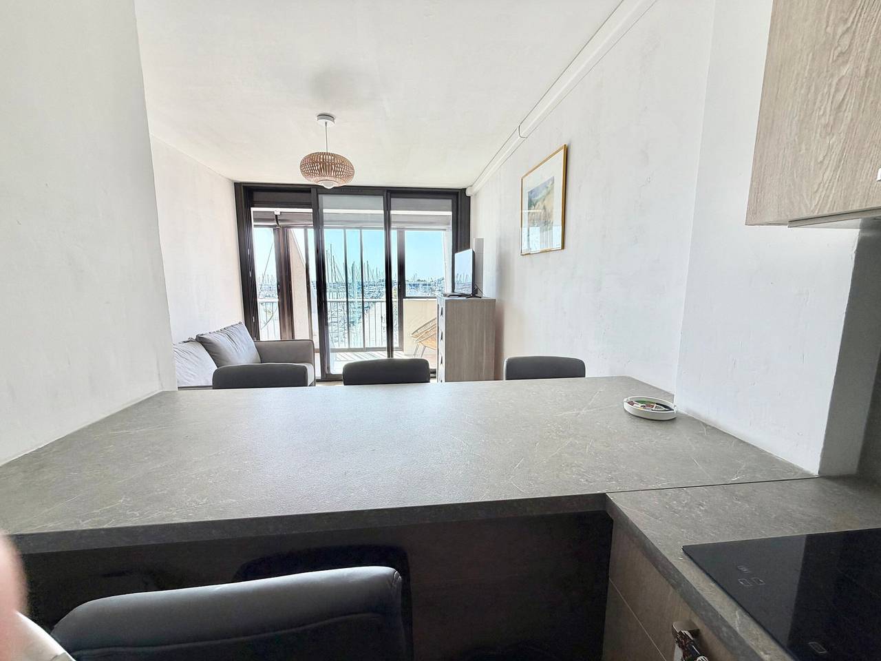 Appartement entier, Appartement climatisé au cœur du port - 4 pers. in La Grande-Motte, Côte d'Améthyste