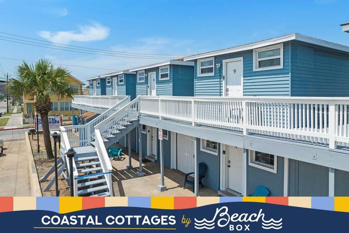 Vacation rental for 4 people, with ocean view in Galveston