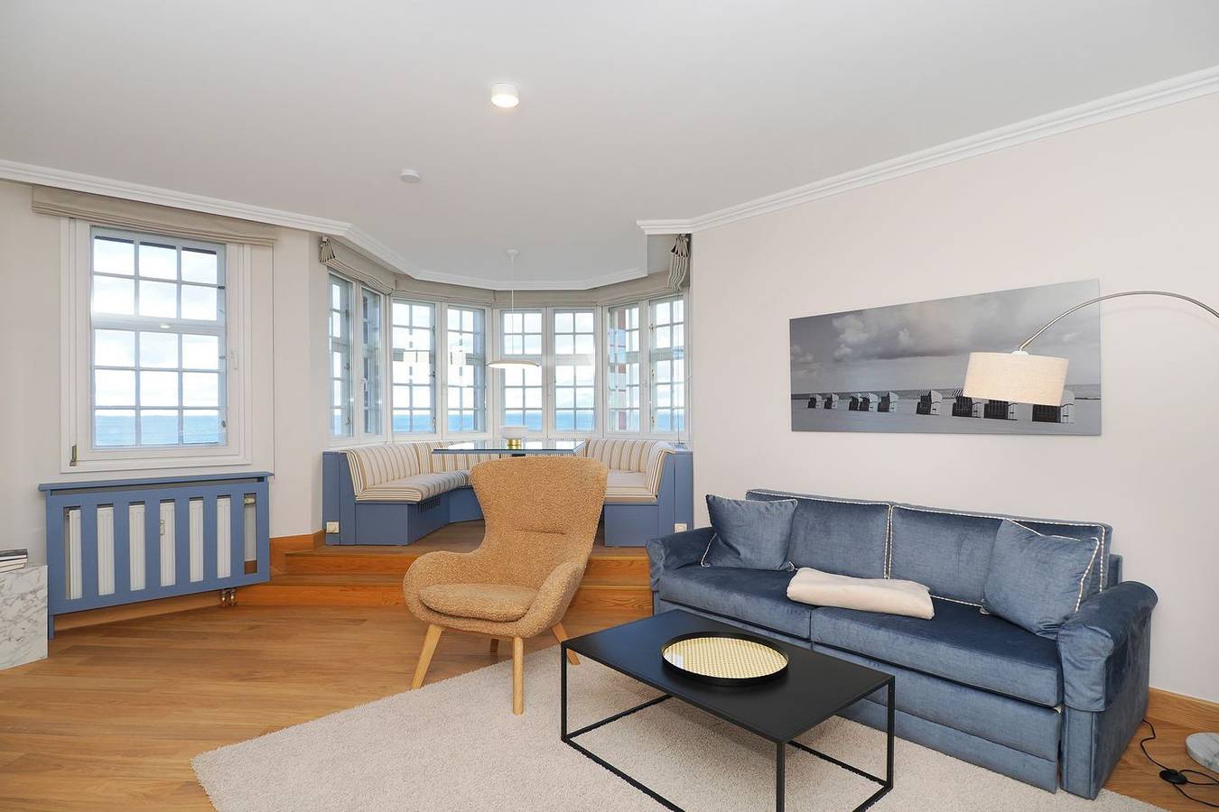 Ganze Wohnung, Ferienwohnung mit Erker in erstklassiger Strandlage und mit direktem Meerblick in Bansin, Heringsdorf