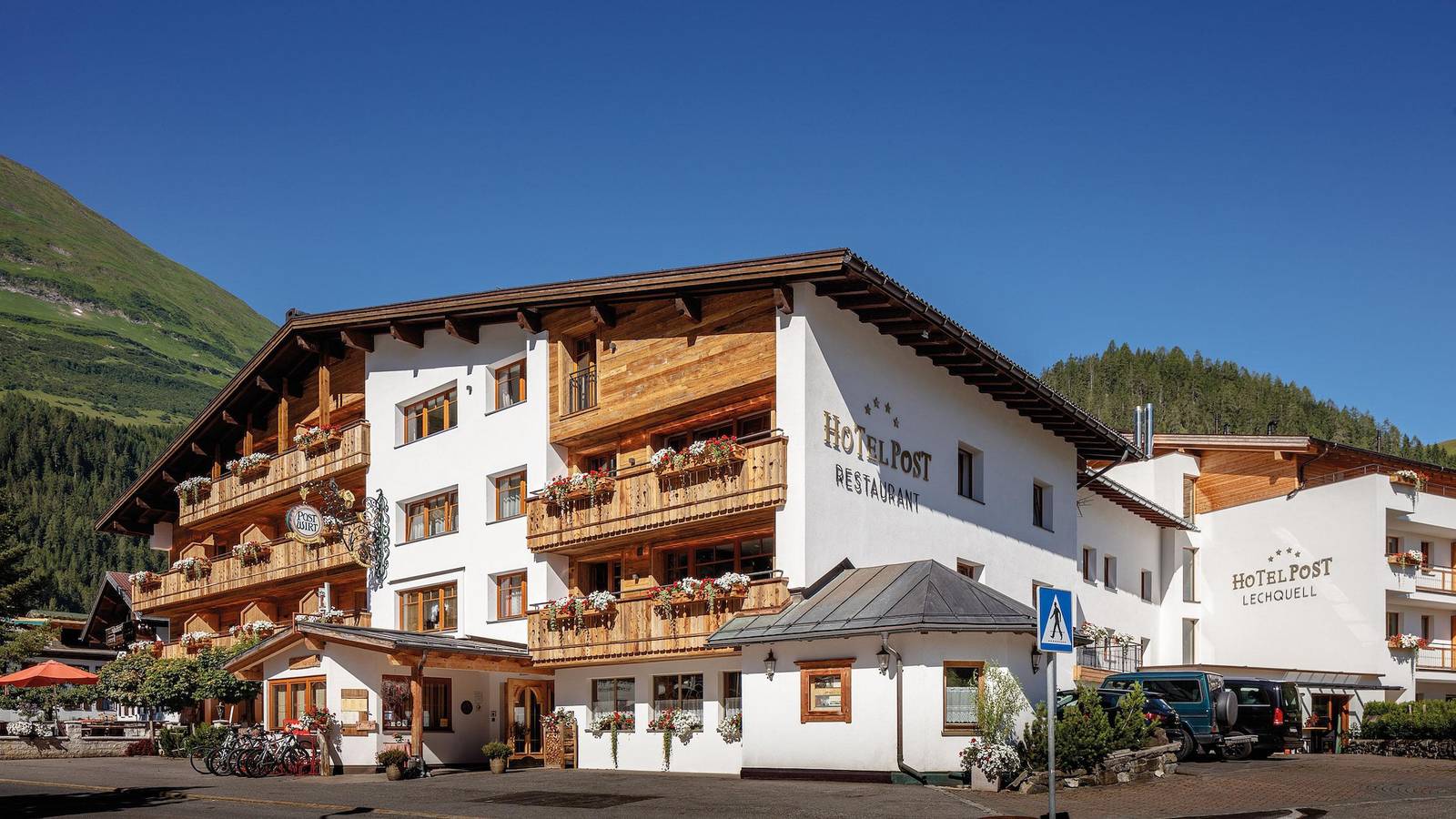 Postzimmer in Steeg, Allgäuer Alpen (Österreich)
