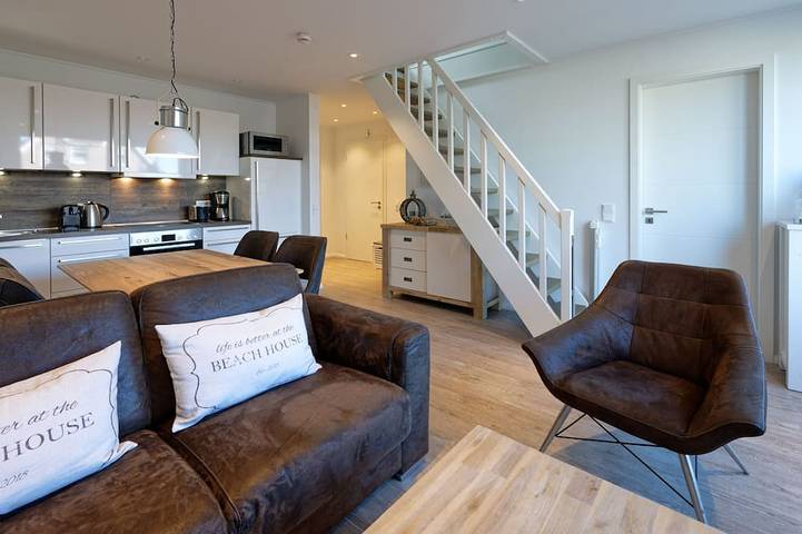 Ferienwohnung für 5 Personen, mit Balkon auf Langeoog