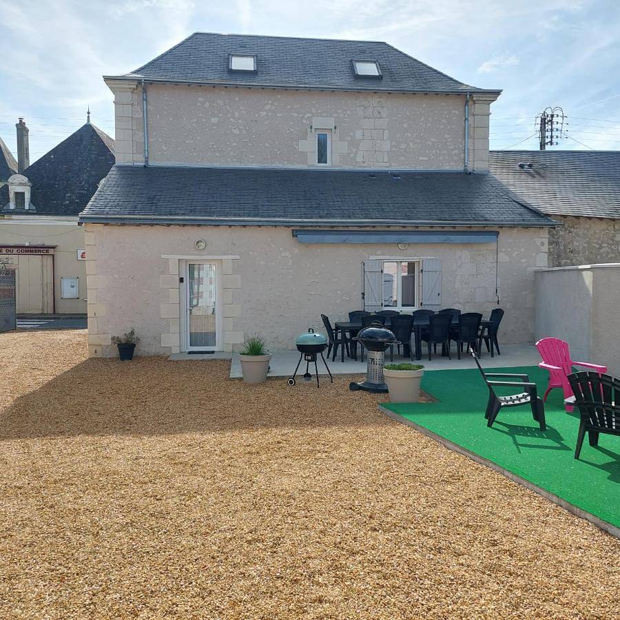 Five-Bedroom House in Gizeux, Vallée de la Loire