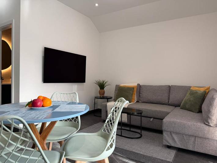 Appartement de vacances pour 4 personnes, avec vue et jardin