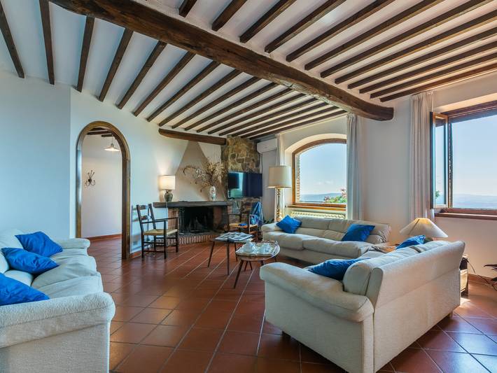 Location de vacances pour 10 personnes, avec jardin et vue à Castellina in Chianti - 4