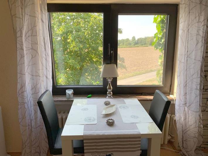 Ferienwohnung für 2 Personen, mit Garten und Ausblick in Löhne