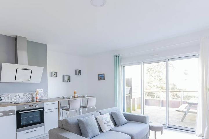 Appartement de vacances pour 4 personnes, avec balcon, animaux acceptés
