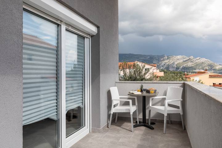 Ganze Wohnung, Ferienwohnung für 3 Personen mit Meerblick in Solin, Split-Dalmatien