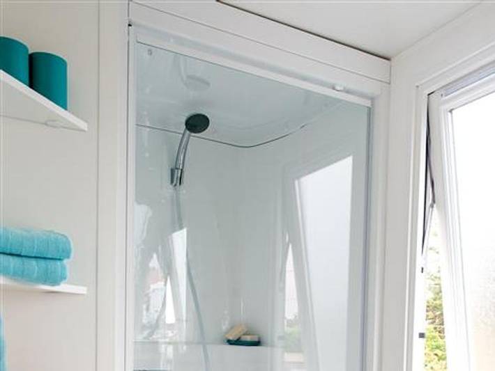 La Touesse Camping - Mobilheim 6 personen - Bahamas 36m² - 3 Schlafzimmer - Überdachte Terrasse in Saint-Lunaire, Saint-Malo und Umgebung