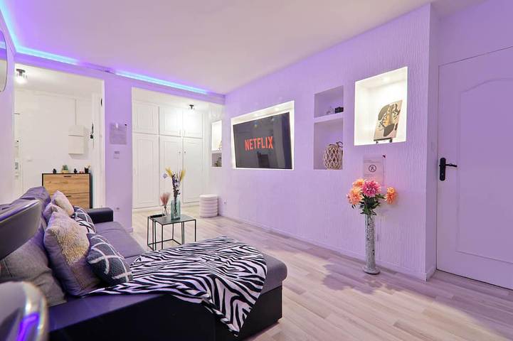 Appartement de vacances pour 6 personnes, avec Balcon et Jacuzzi