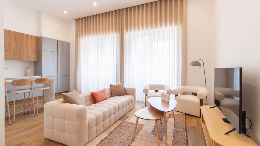 Gîte pour 4 personnes, avec Balcon dans Leça da Palmeira