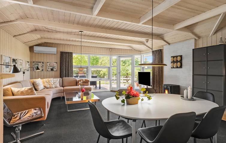 Ferienhaus für 6 Personen, mit Terrasse und Sauna in Mørkholt - 4