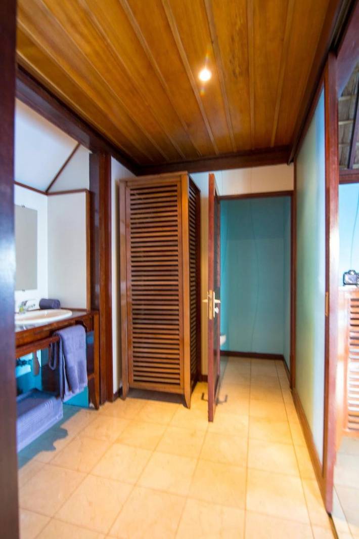 Location de vacances pour 3 personnes, avec piscine et jardin dans Polynésie française - 4