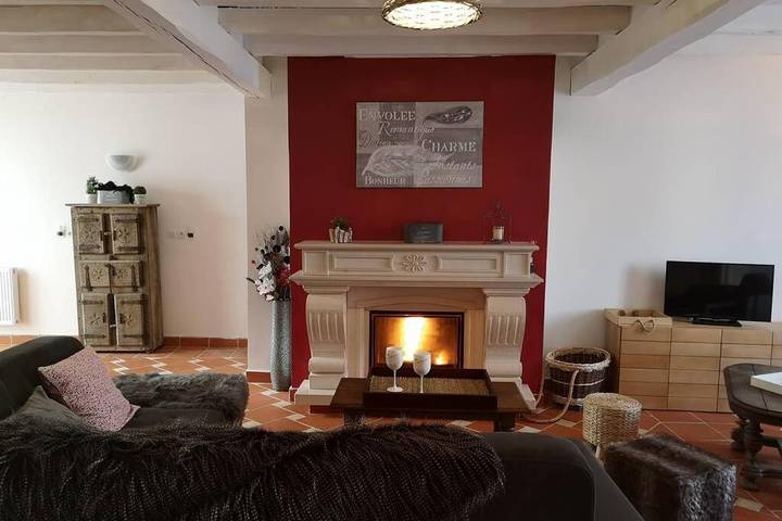 Location de vacances pour 16 personnes, avec piscine et jardin, animaux acceptés à Pierry - 2