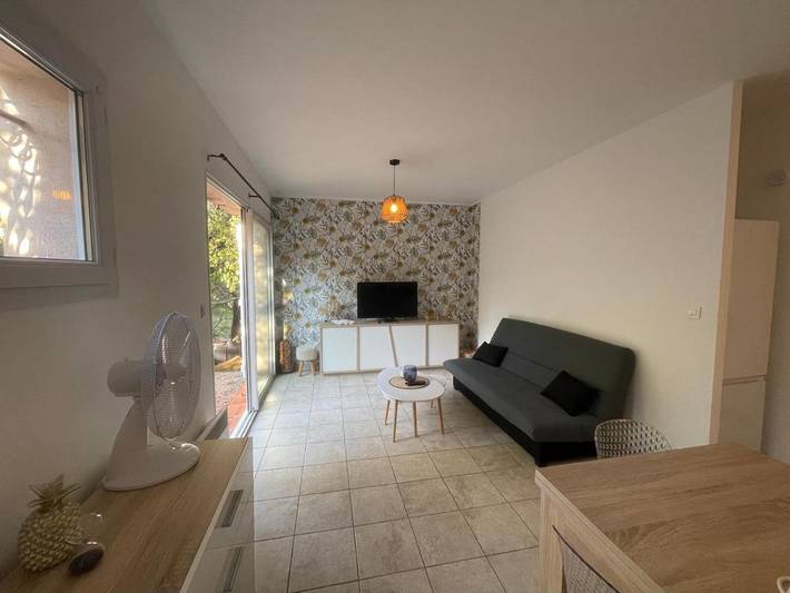 Appartement de vacances pour 4 personnes, avec jardin