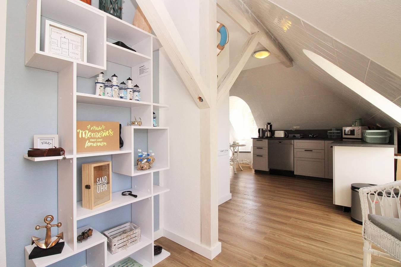 Ganze Wohnung, Res. Wischuer We 37: moderne, sehr geschmackvoll eingerichtete 3 ½-Zimmer-Fewo in Wischuer, Biendorf