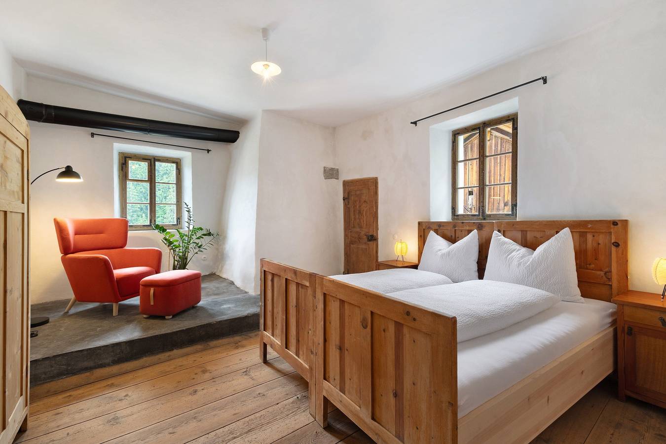 Entire apartment, Apartment 'Ansitz Baumannhof Gothic' with Mountain View, Shared Garden and Wi-Fi in Issing, Pfalzen