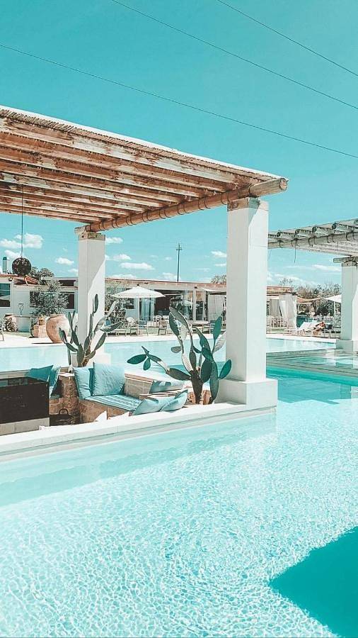 Appartamento per 5 persone, con Balcone e Terrazza nonché Giardino e Piscina per bambini a Alezio