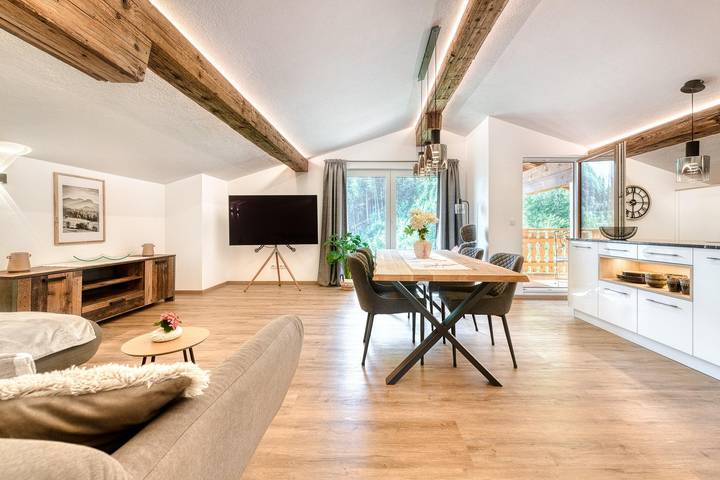 Ganze Ferienwohnung, Panoramawohnung in Bürserberg, Rätikon Gebirgsgruppe