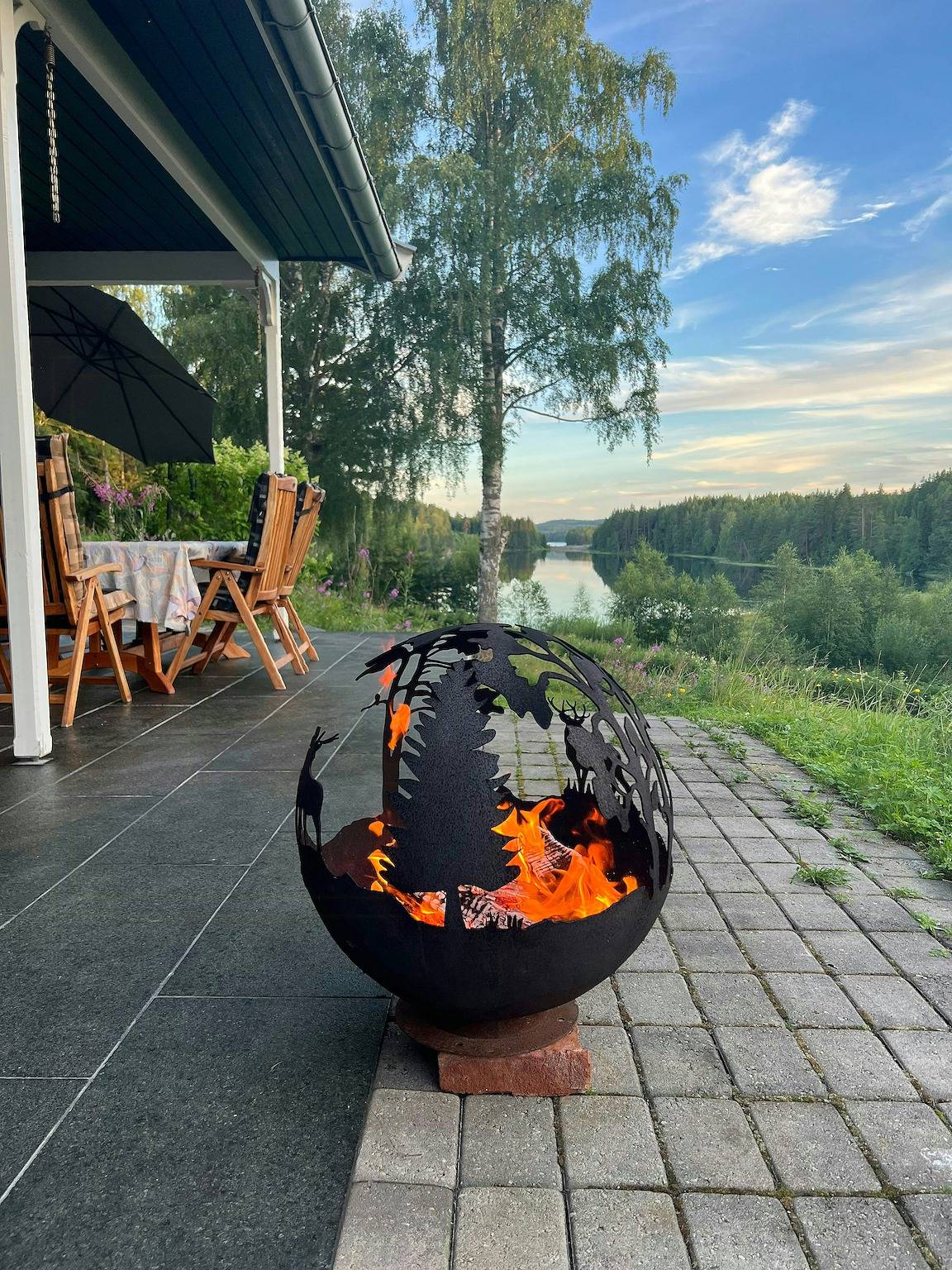 Ruhiges Cottage am See mit Zugang zum Strand in Aurskog-Høland