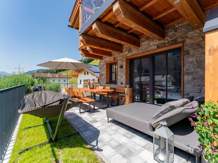 Ferienhaus für 10 Personen, mit Balkon und Sauna sowie Garten in Wagrain - 2