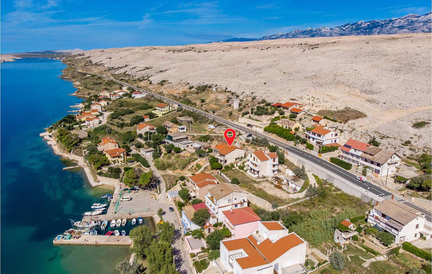 Ganze Ferienwohnung, Ferienwohnung für 6 Personen mit Terrasse in Pag Stadt, Pag