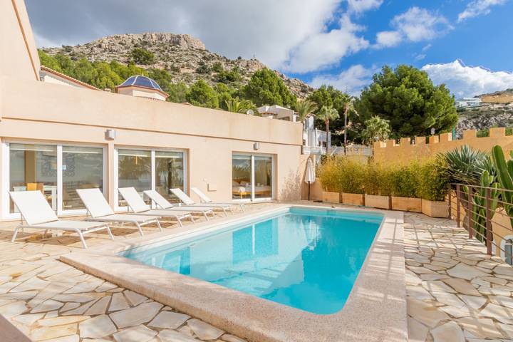 Villa pour 6 personnes, avec jardin, animaux acceptés à Altea - 4