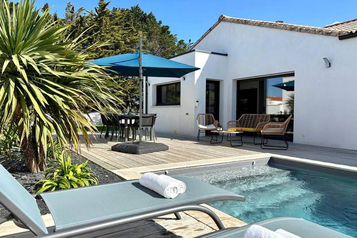 Villa pour 8 personnes, avec piscine et jardin à Bretignolles-sur-Mer