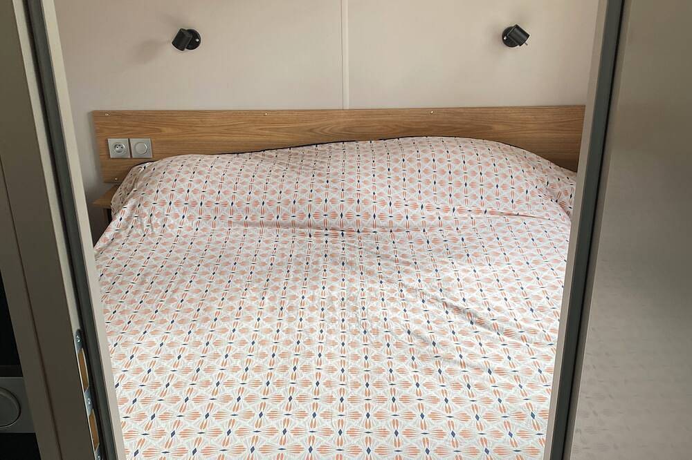 Mobil-home haut de gamme 6/8 personnes dans les Landes, camping ⭐️⭐️⭐️⭐️ in Seignosse, Côte d’Argent