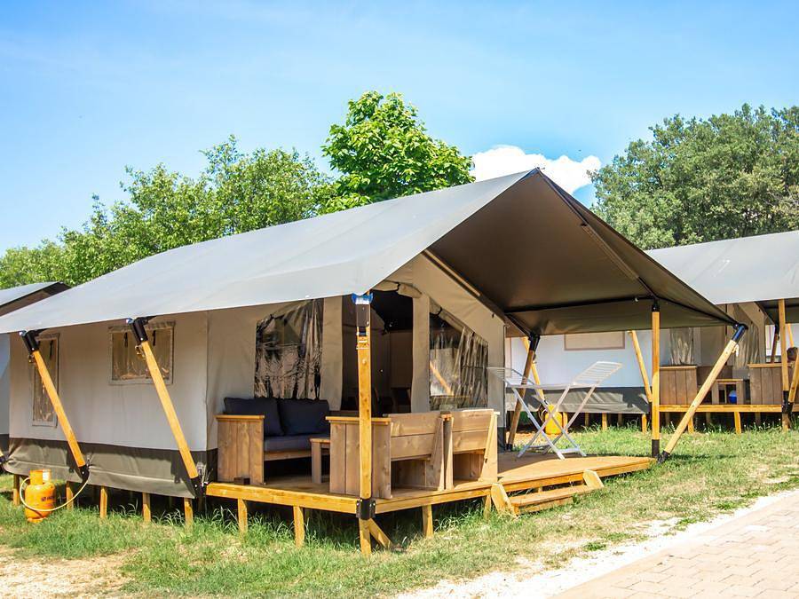 Camping Zelana Laguna - Safarizelt 4 personen - Safarizelt Comfort in Funtana, Vrsar-Funtana
