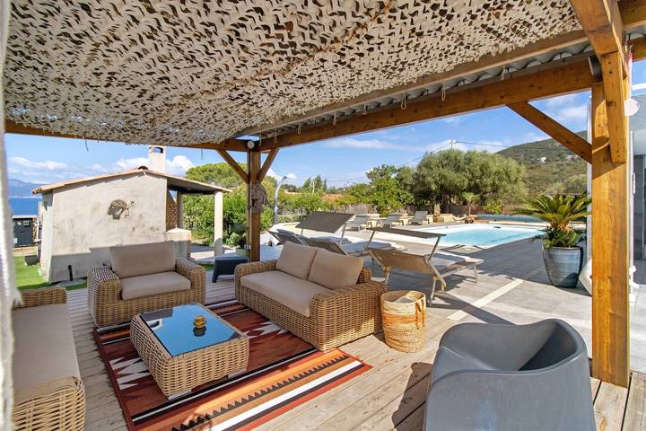 Villa 'Portigliolo Michelangeli' con vistas al mar, Wi-Fi y aire acondicionado in Portigliolo, Coti-Chiavari