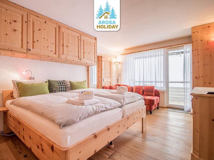 Ferienwohnung für 4 Personen, mit Balkon in Arosa