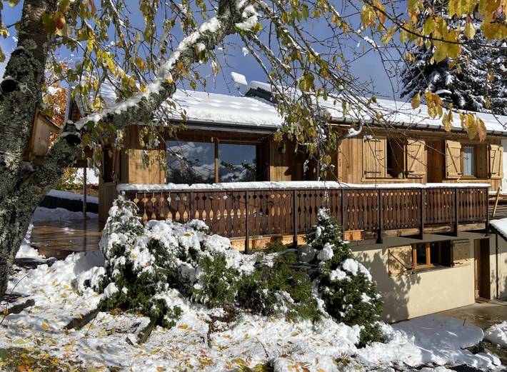 Chalet pour 4 personnes, avec jardin et terrasse