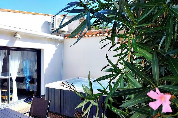 Maison de vacances pour 6 personnes, avec jacuzzi et jardin