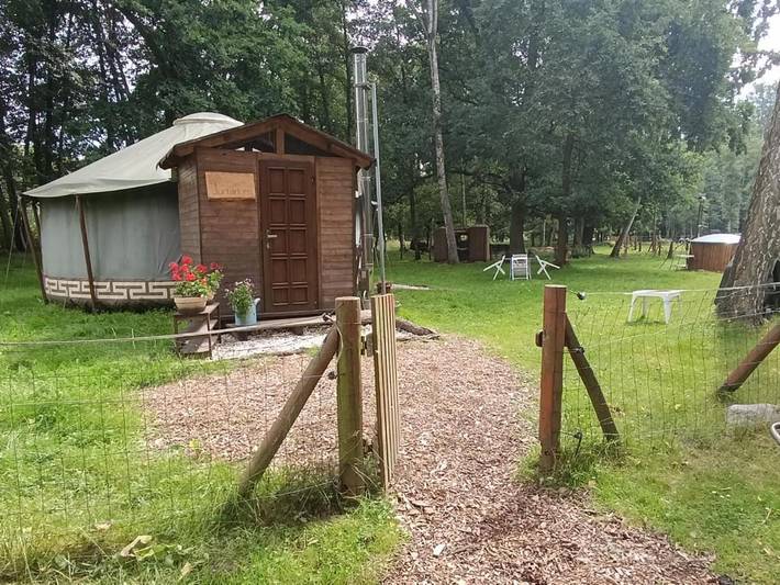 Camping voor 4 personen, with zwembad and tuin as well as uitzicht in Tsjechië