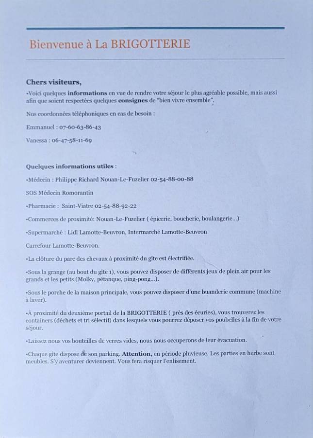 Location de vacances pour 8 personnes, avec piscine ainsi que jardin et vue, animaux acceptés à Nouan-le-Fuzelier - 2