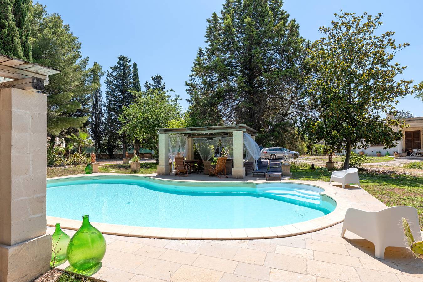 Appartamento intero, Appartamento 'Casina San Martino' con piscina condivisa, Wi-Fi e aria condizionata in Manduria, Provincia di Taranto