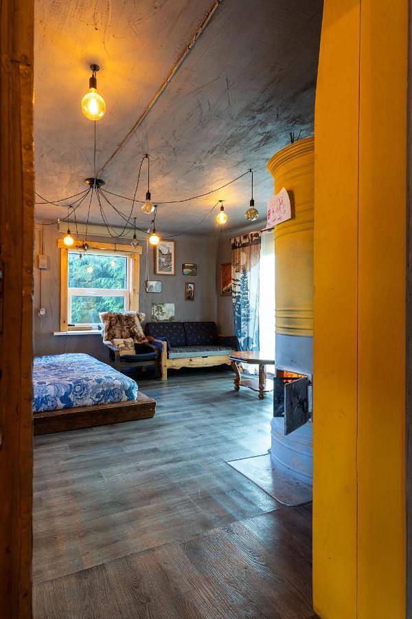 Gîte pour 3 personnes, avec vue et vue sur le lac ainsi que sauna et jardin, animaux acceptés en Lettonie - 3