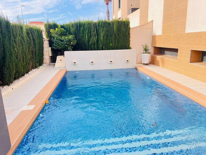 Entire apartment, Ground floor  private pool La Zenia beach, Orihuela Costa in La Zenia, Orihuela