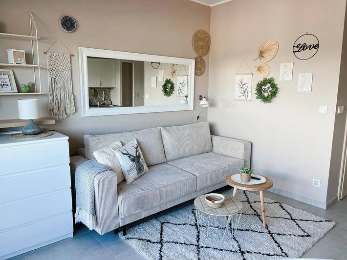Ferienwohnung für 4 Personen, mit Balkon und Ausblick sowie Seeblick in Köslin