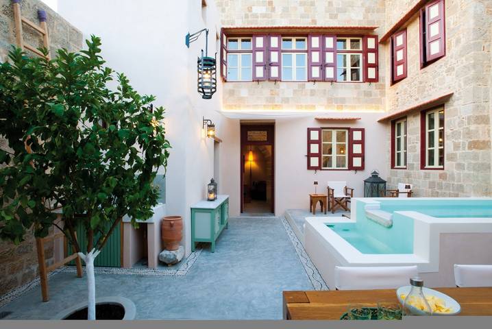 Ferienhaus für 8 Personen, mit Terrasse und Garten in Rhodos Stadt