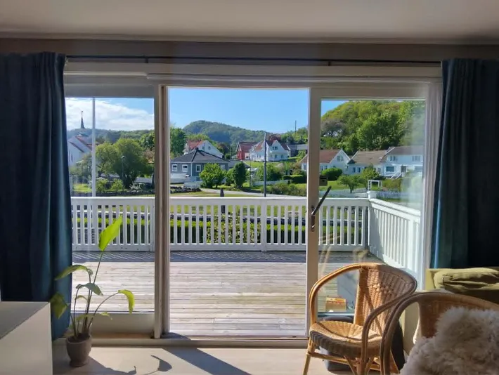 Ferienhaus für 5 Personen, mit Terrasse und Ausblick sowie Garten, mit Haustier - 1